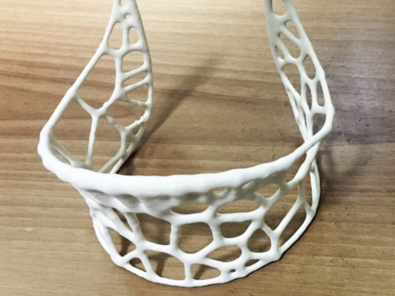 Сетка изготовлена на 3D принтере